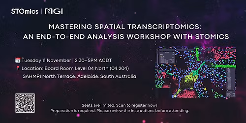 Mastering Spatial Transcriptomics: An End-to-End Analysis Workshop