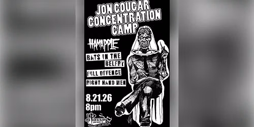 Jon Cougar Concentration Camp, Hamapple, Bats in the Belfry and more