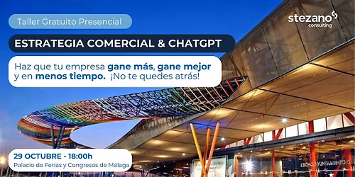 Taller Presencial de Estrategia Comercial con ChatGPT [GRATUITO]