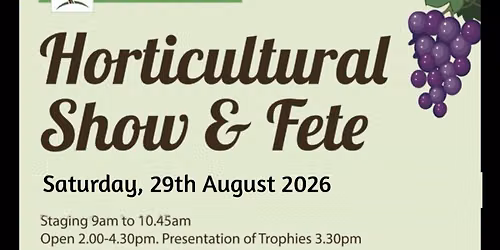 Challis Trust Horticultural Show & Fete