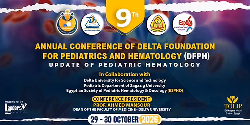 8th Annual Conference Of Delta Foundation For Pediatrics And Hematology (DFPH)