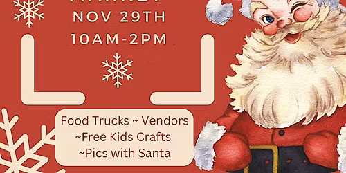 Driver Christmas Market\/ Small Busines Saturday