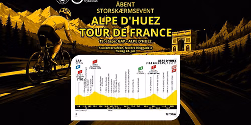 STORSK\u00c6RMSEVENT: Tour de France 19. etape til Alpe d'Huez