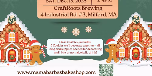 Christmas Cookie Decorating Class