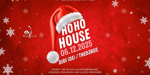 HO HO HOUSE - die Nikolaus Nacht 