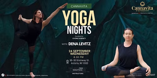 Free RSVP in Astoria:  Cannavita Yoga Nights