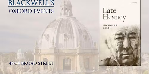 Nicholas Allen LATE HEANEY