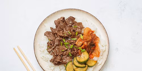 Let's do Lunch: Korean Bulgogi Rice Bowls