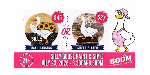 Silly Goose Paint and Sip