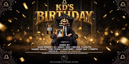 KD\u2019s Birthday Bash at 46 Lounge | Libra Celebration