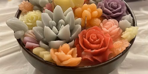 Fall and Flower Candle Class at The Wine Cellar