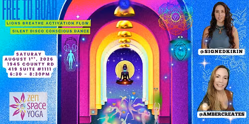 Free To Roar Yoga & Silent Ecstatic Dance