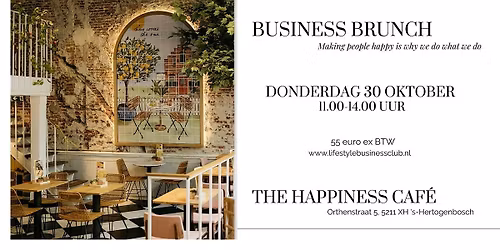 Lifestyle Business Happiness Brunch Den Bosch