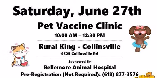 Dog and Cat Vaccination Clinic