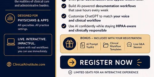 Reclaiming Your Time (Practical  Clinical AI Workshop)