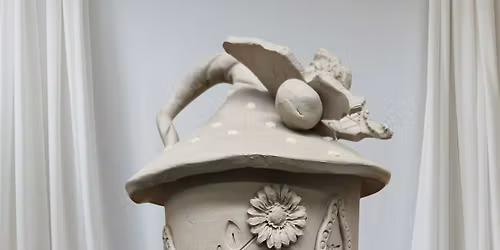 Ceramic Hand Building Workshop - Fairy House Tealight