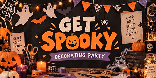 Get Spooky Decorating Party