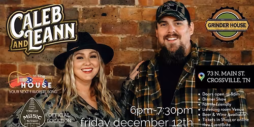 Caleb & Leann LIVE 'In the House'