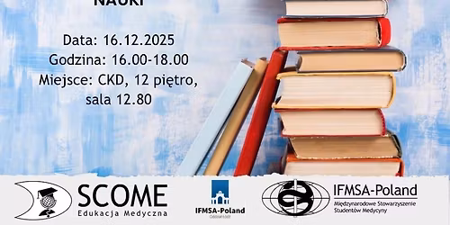 Warsztaty badania ginekologicznego + trening efektywnej nauki