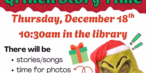 Grinch Story Time
