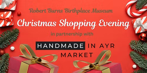 Christmas Shopping Evening in partnership with Handmade in Ayr Markets