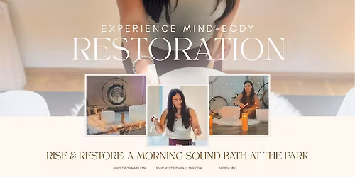 Rise & Restore: A Morning Sound Bath at Aurantia Park
