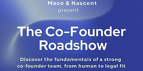 The Co-Founder Roadshow  | Kortrijk Stage @ Hangar K