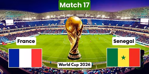 World Cup 26: Group I: France vs. Senegal - Match 17