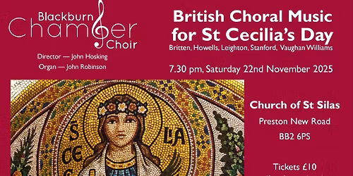British Choral Music for St Cecilia's Day