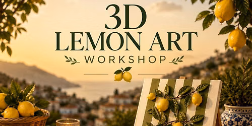 3d lemon art workshop