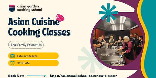 Thai Family Favourites Cooking Class