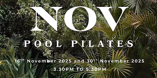 Pool Pilates x Amara Sanctuary November