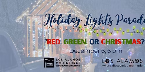Los Alamos Holiday Lights Parade 2025