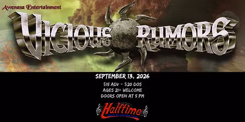 Vicious Rumors Returns To Halftime