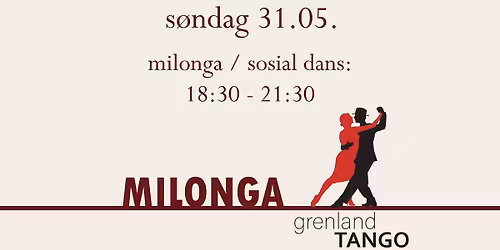 Milonga 31.05.