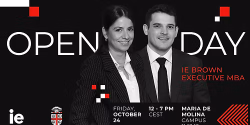 IE Brown Executive MBA Open Day - Madrid