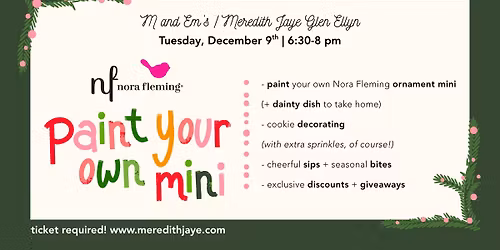 Paint Your Own Mini Party: Glen Ellyn