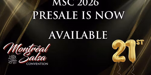 Montreal Salsa Convention 2026 - 21st edition celebration