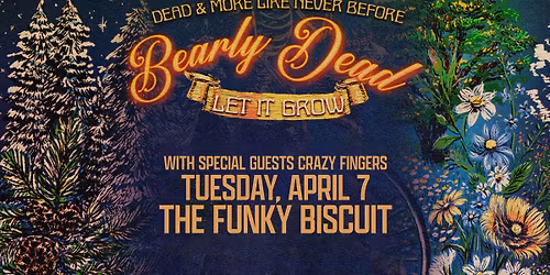 Bearly Dead w\/ Crazy Fingers (Grateful Dead Party!) @ Boca Raton!