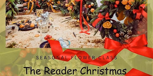 Wreath Making Class at The Reader, Calderstones Park, Liverpool