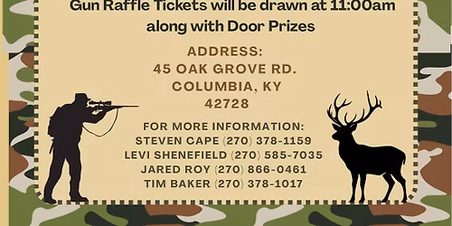 Deer Hunters Breakfast. 