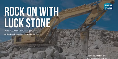 Rock on with Luck Stone!
