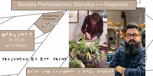 Biodata Perturbations:  Stimulus <-> Response