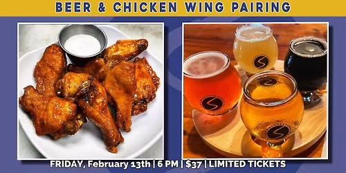 Beer & Chicken Wing Pairing at Starkweather Brewing