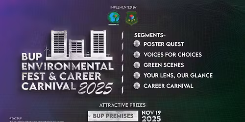 BUP Environmental Fest & Career Carnival 2025