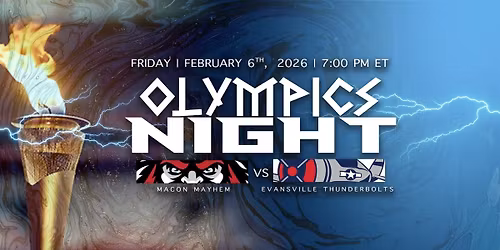 Evansville Thunderbolts vs. Macon Mayhem