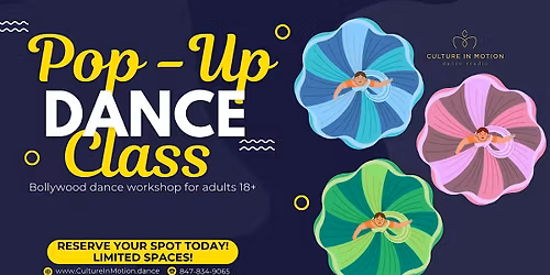 Adult Bollywood Pop-Up Class