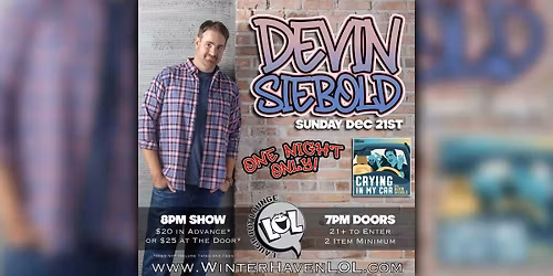 Devin Siebold from Bored Teachers!