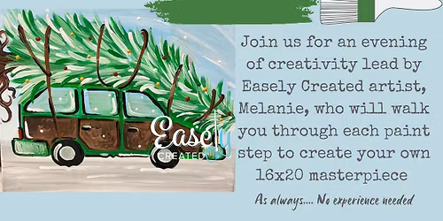 Griswold's Christmas Sip & Paint Class at Chilly Hollow Brewery