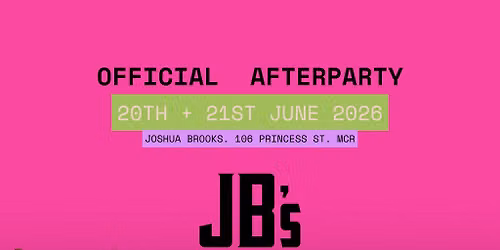 Official Parklife Afterparty: Joshua Brooks Mcr [sunday]